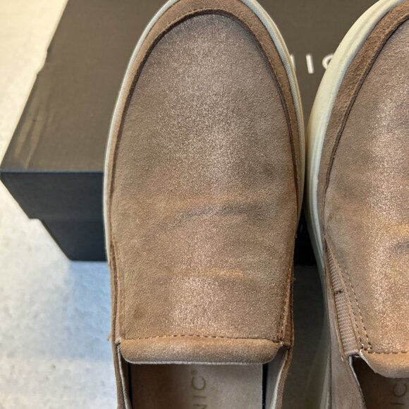 Vionic Kearny Slip-On Sneaker Rose Gold Shimmer Women SZ 7 In Box - Picture 4 of 15